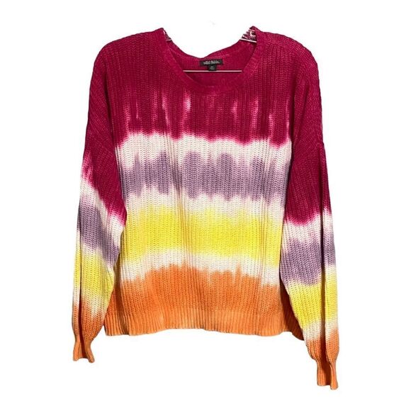 Wild Fable tie dye cropped sweater size XXL - Picture 8 of 9